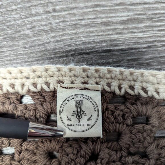 Handmade Crochet Granny Square Cardigan - Picture 8 of 9